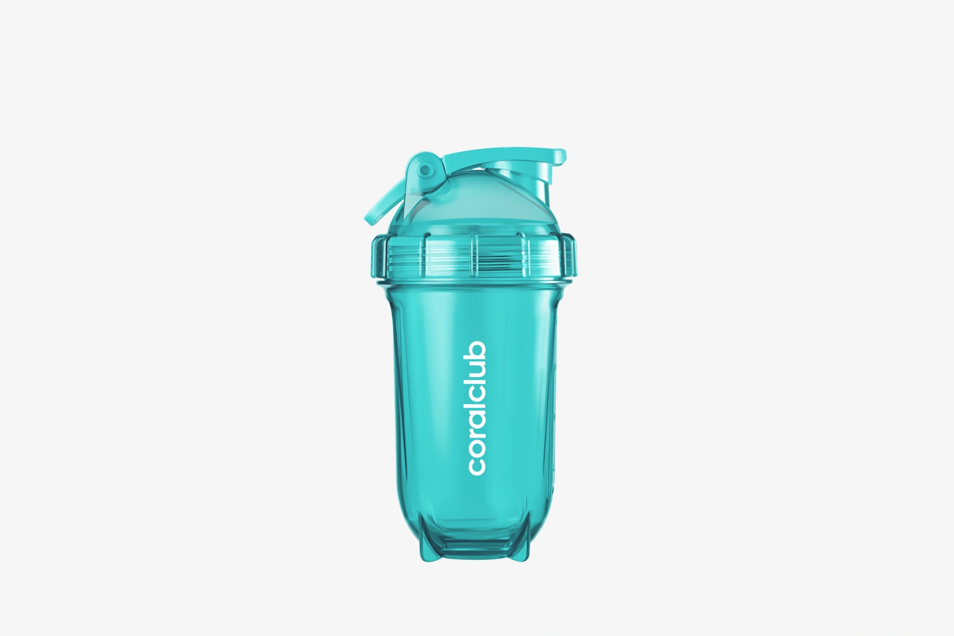 Shaker coralclub, turcoaz